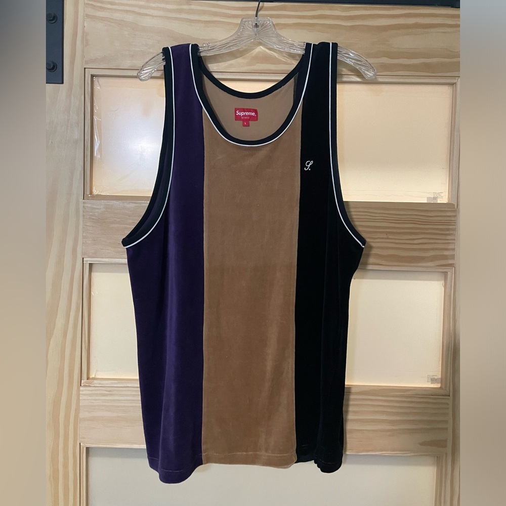 Supreme Velour Tank Top
